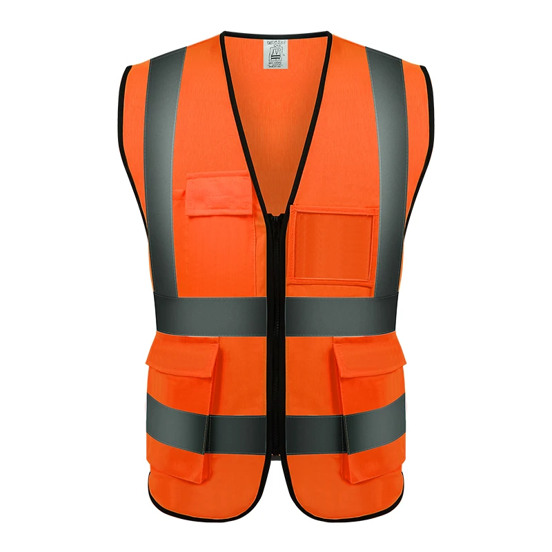 Custom wholesale safety vest waterproof safety vest security reflective safety vest