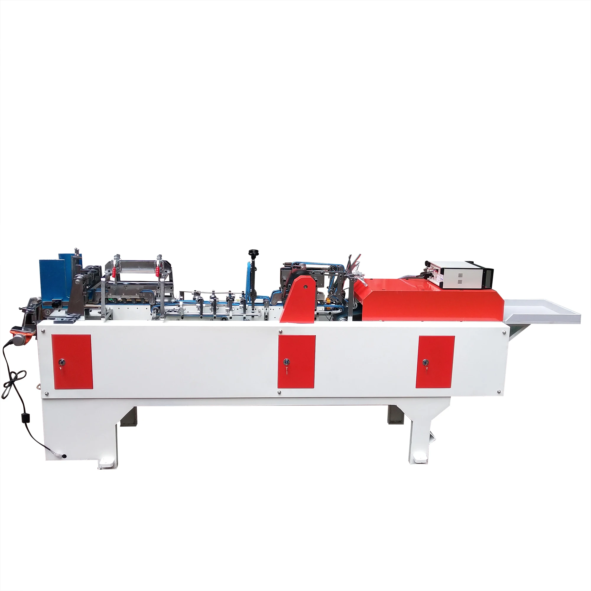 zh500 box mini automatic folder gluer machine