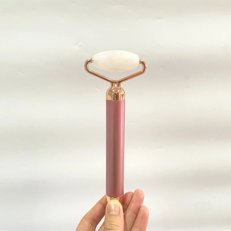 Skin care set (new) automatic face neck beauty massager gua sha stone jade roller facial massager