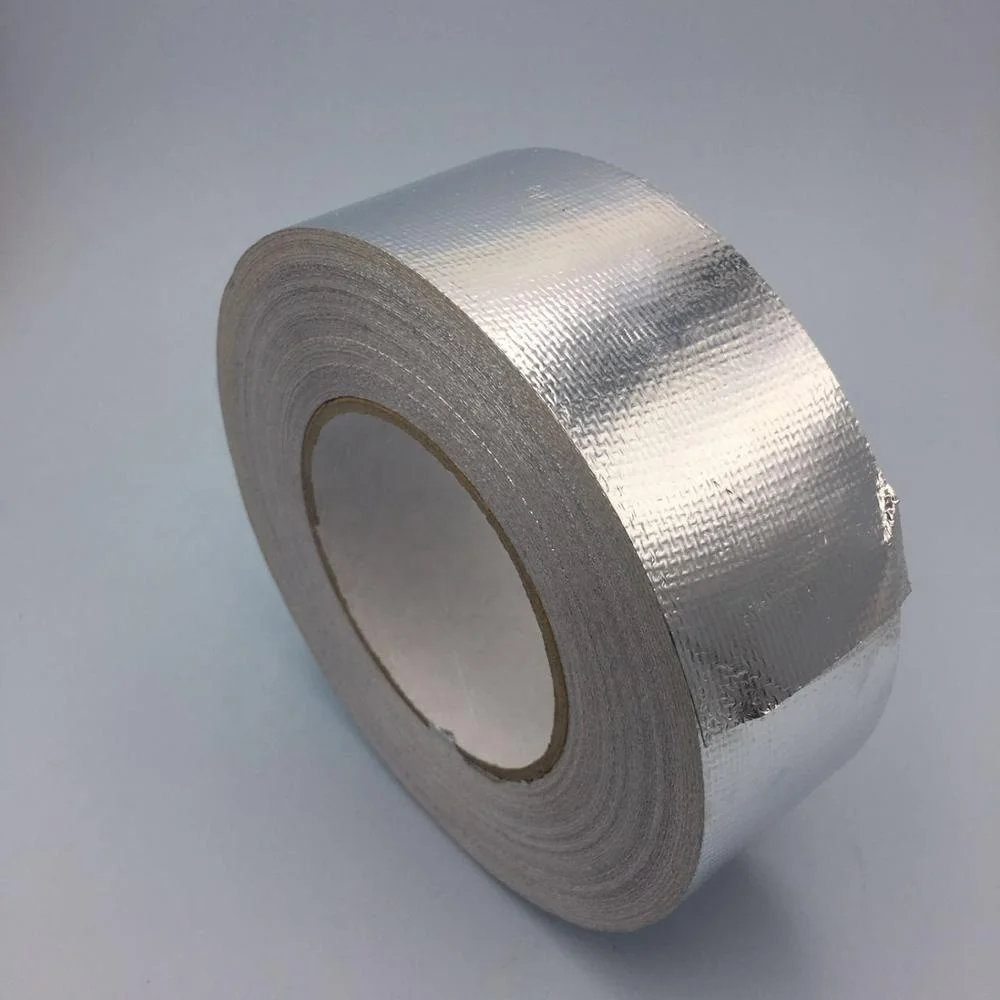 OEM Factory for Aluminum Foil Tape High Temperature Heavy Duty Adhesive HVAC Sealing Hot and Cold Air Duct Tape for Pipe Metal