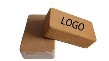 HuaYi Eco Friendly Natural Premium Cork Block Yoga Natural Cork Yoga Block Organic Cork Block