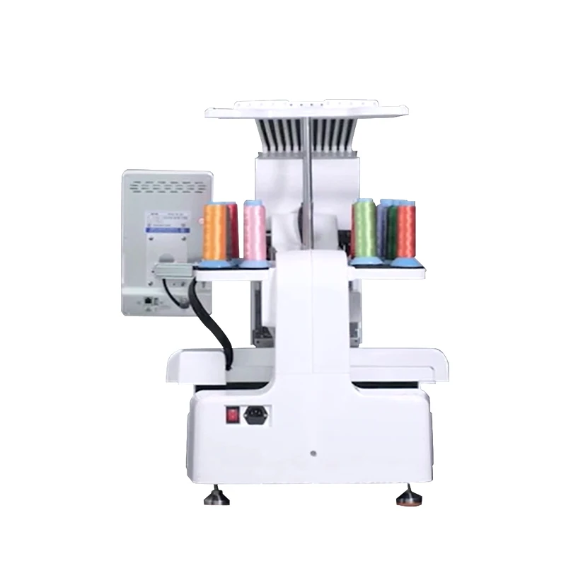 GC1201MINI Single head 12 Stitch Save space High Quality Long Service life Embroidery Machine Computerized for Sale