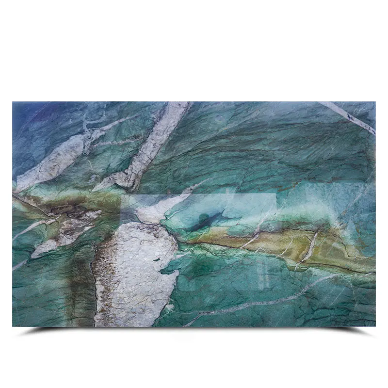 Green Quartzite Slabs Natural Tiffany Quartzite Stone Slab for Kitchen Countertop Island