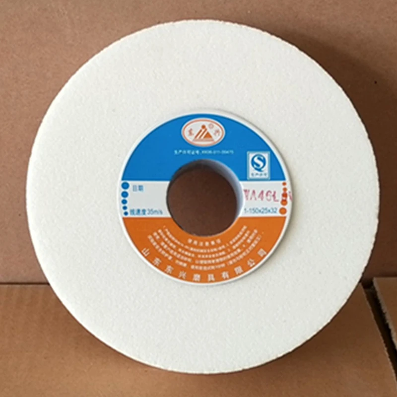 high performance durable white corundum ceramic grinding wheel