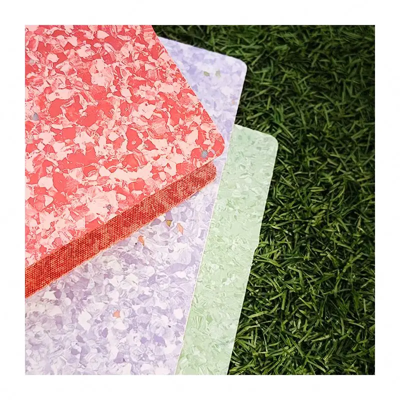 Hot Sale 2Mm Thicknes Luxury Vinyl Flooring For Lab Cleanroom Office Homogeneous Vinyl Flooring