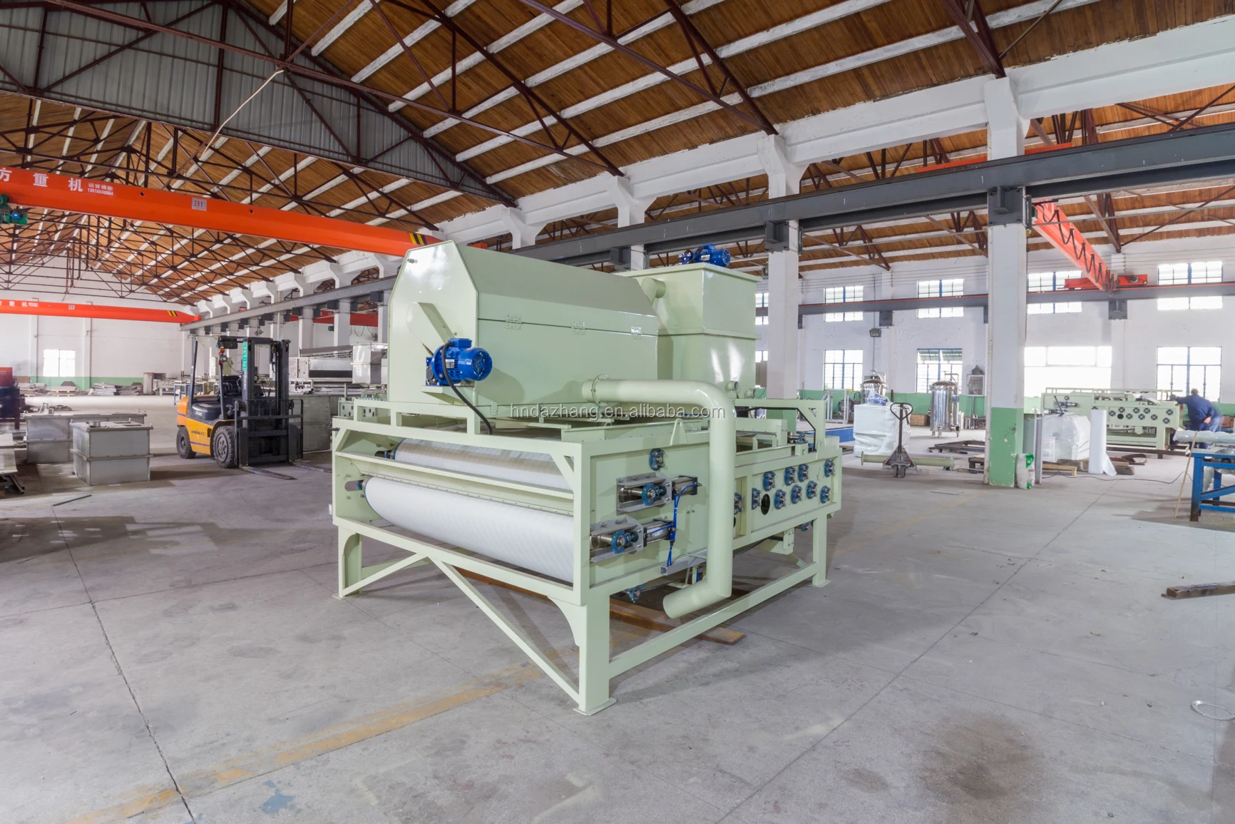 Clean Belt drum thickener and dehydrator (stainless steel, carbon steel)