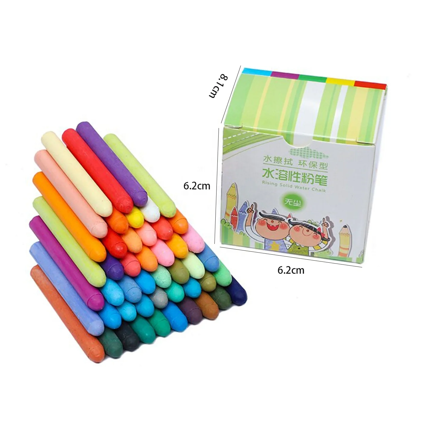 High Quality Blackboard Dustless Chalk Non-toxic Chalk White Colors Chalks For School