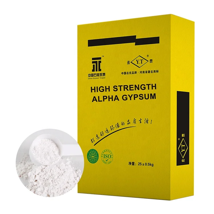 pop molding gypsum powder high strength 2021 latest alpha gypsum powder alpha gypsum Mold plaster