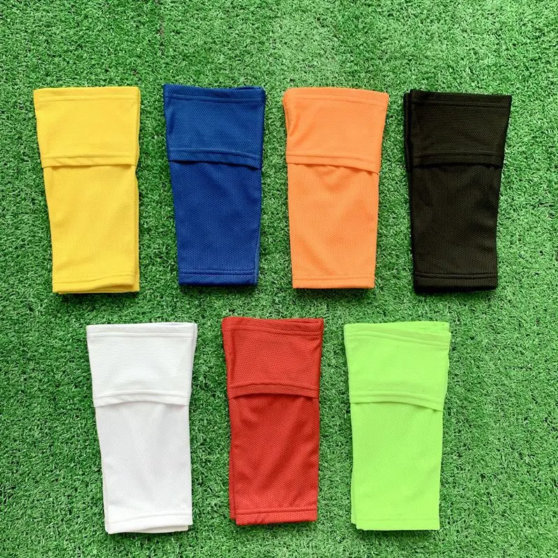 New design Soccer Shin Guards Accessories shin Guards Sock Football Compression Shin Sleeves with Pocket