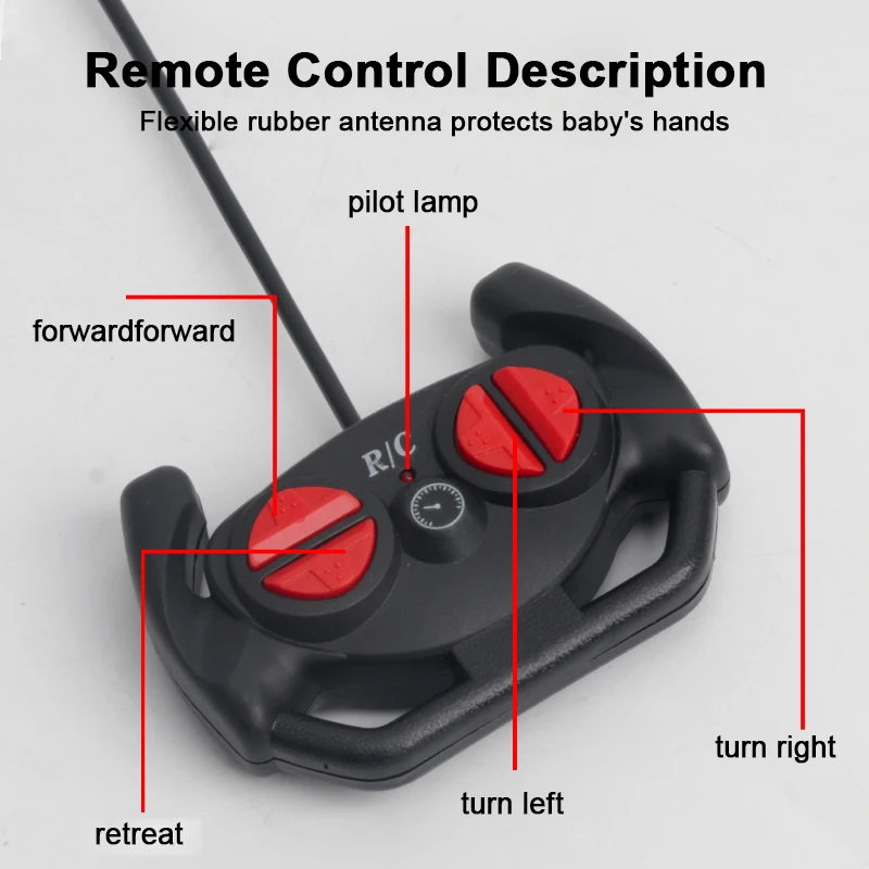 Remote controlled off-road vehicle charging electric vehicle drift racing car remote control electric car