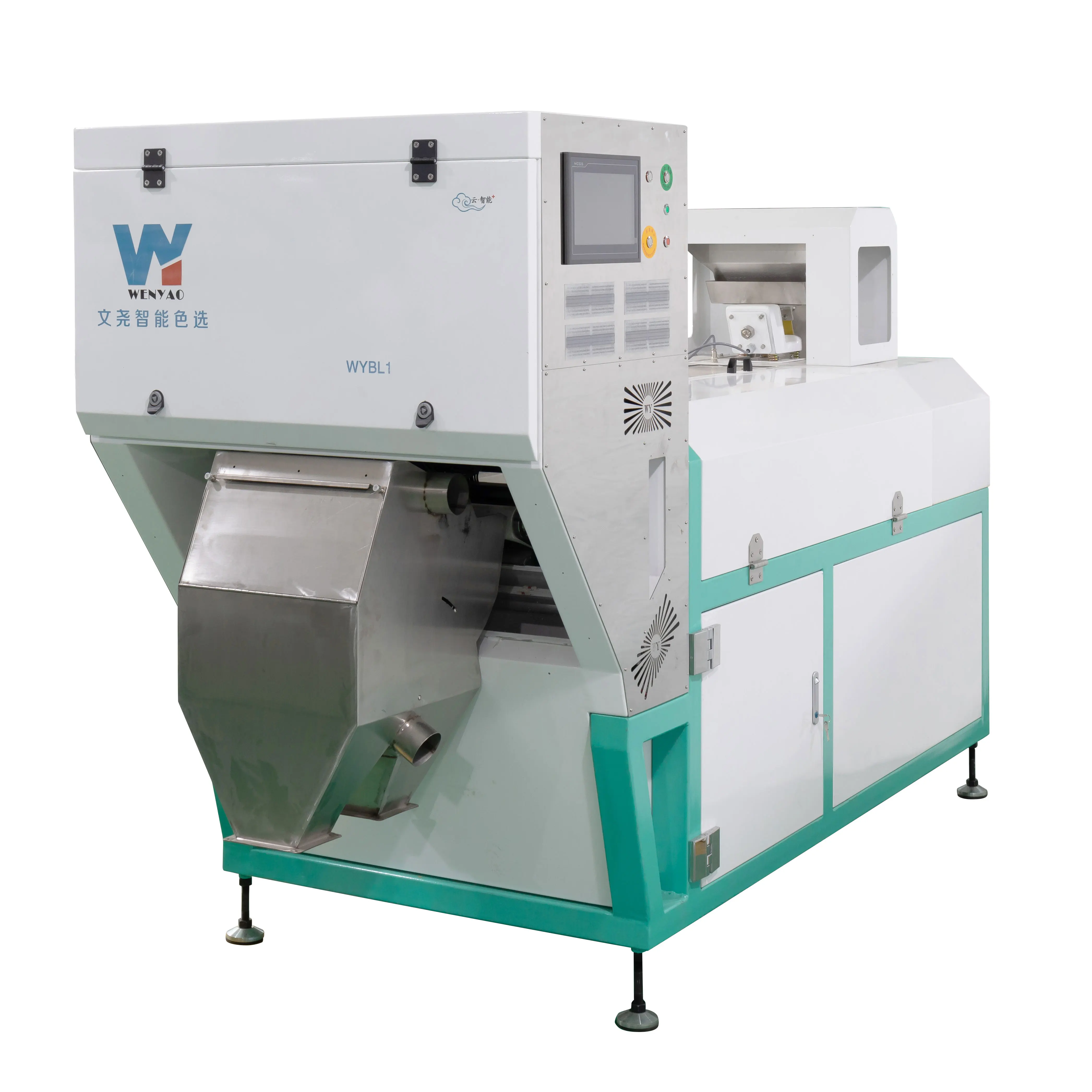 WYB1 high capacity garlic color sorter garlic sorting separating machine sort for peeled and unpeeled garlic