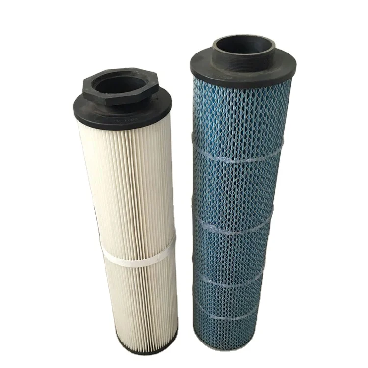 Промышленный цилиндр, плиссированный круглый воздушный фильтр, картридж