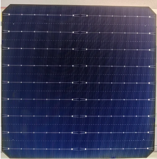 166mm*166mm chinese high efficiency monocrystalline 9bb    bifacial  solar cell   for solar power system and photovoltaic panel