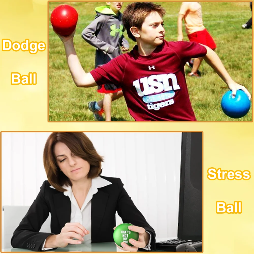 Custom PU Foam Stress Ball Custom Logo Manufacturer Funny Hand Toy Anti PU Foam Soft Smiley Stress Ball with Promotion gift ball