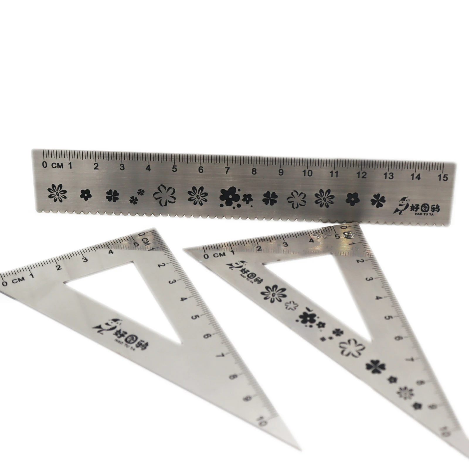 Custom Ruler Metal Ruler Scale Metal Rulers for School 15cm 20cm 30cm 50cm