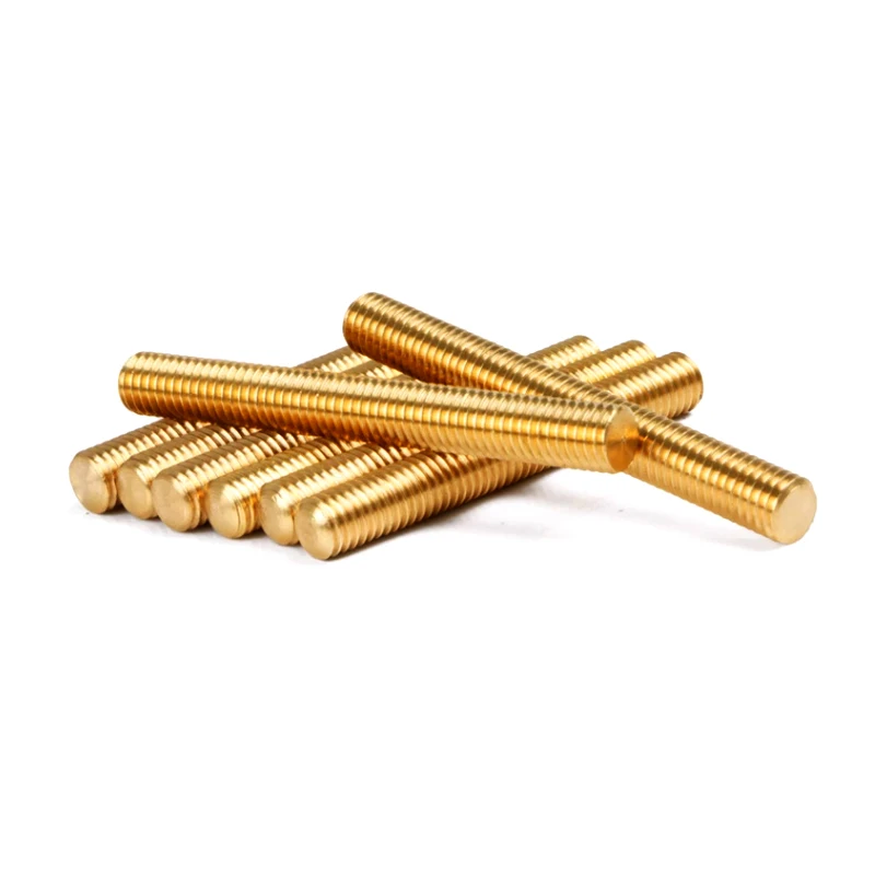 Copper wire bolts copper full tooth wire rod acid washed copper tooth rod double straight thread tooth rod M4-M24