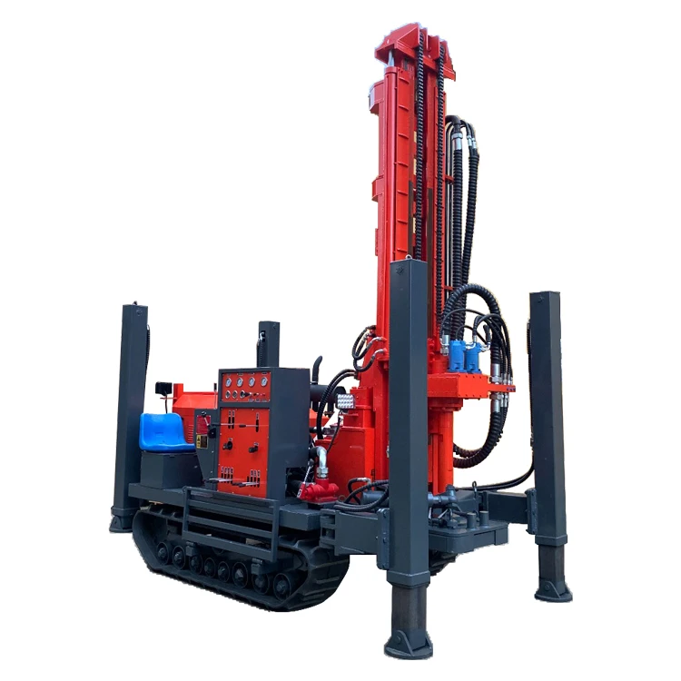 200 meter depth diesel water well drilling rig