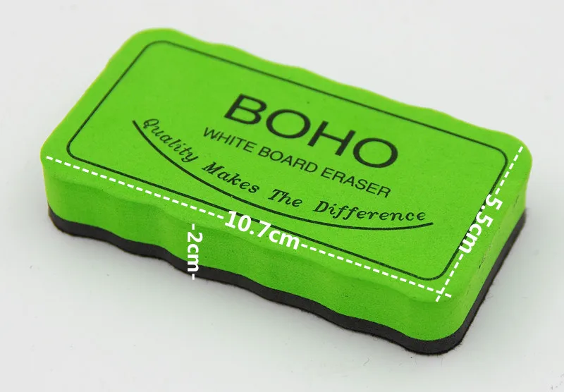 EVA magnetic dry erase board erasers  felt colorful whiteboard eraser for school and office use