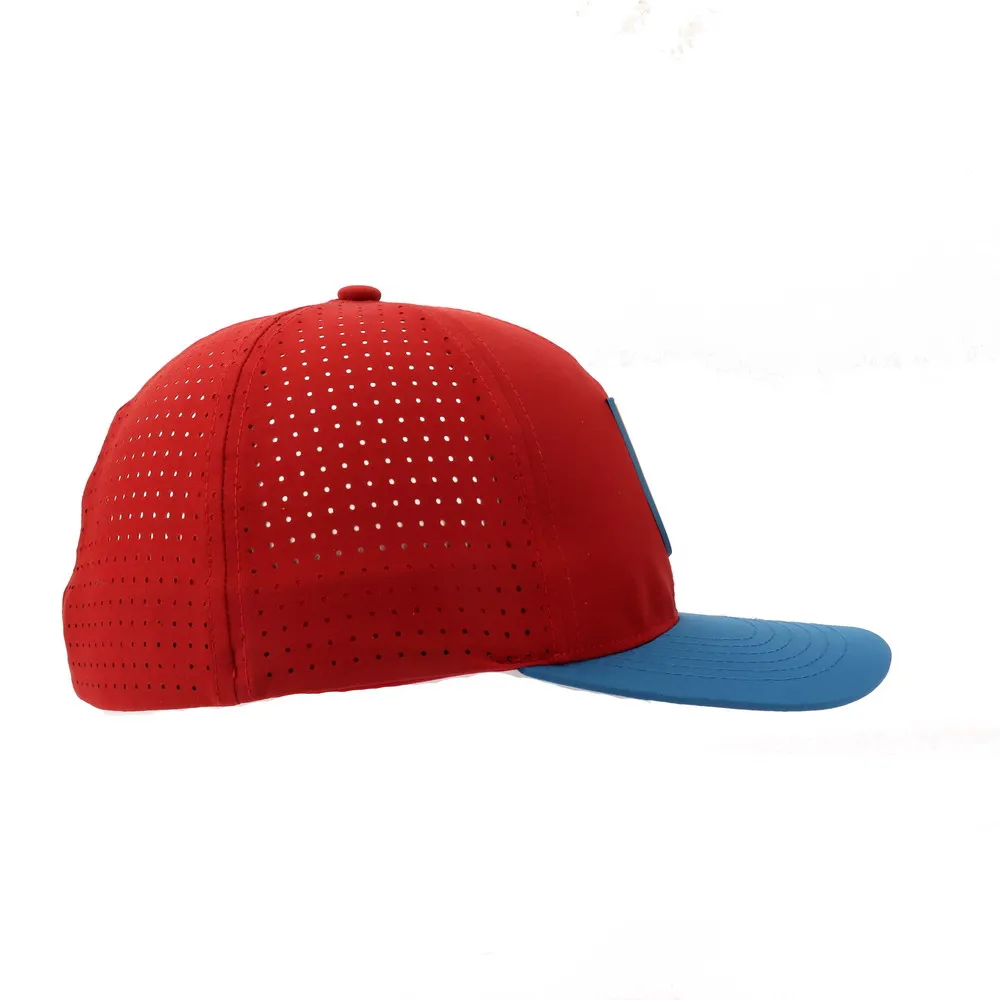 Unisex New Design Custom Polyester Gorra Embroidery Snapback Hat Plastic Back Closure Pickleball Fitted Sports Cap
