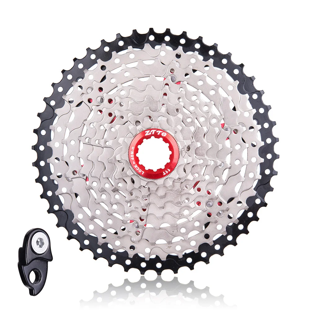 
Shenzhen factory bicycle parts MTB 9 SPEED CASSETTE 11-46T with Rear Derailleur Hanger Extender 