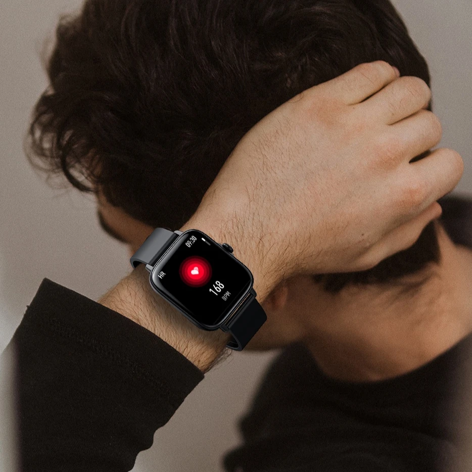 2022 New Arrivals Android Activity Fitness Tracker Blood Oxygen Pressure Body Temperature Smart Watch