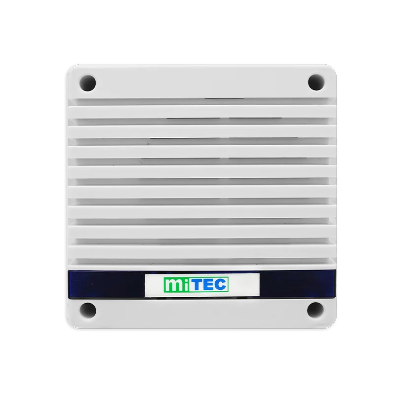 miTEC Indoor Wired Fire Alarms Siren Box 105db Loud Siren LED Flash Light Emergency Alarm for Shopping Mall Office Building