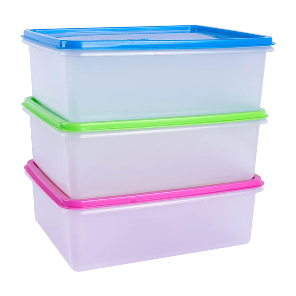 2023 Premium Higher Quality Plastic Sealed Tank Kitchen Transparent Storage Box Not Easy to Damage Suitable for Food Storage