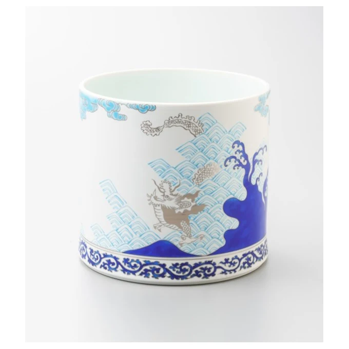 
Hot selling ceramic pots wine champagne bucket with ice cooler 