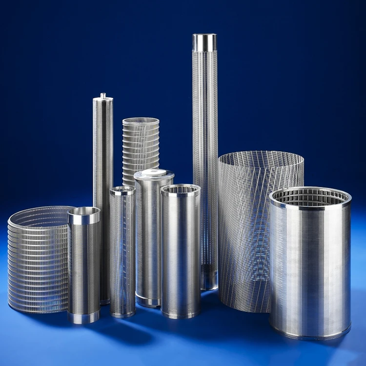 Factory direct supply 304 316 stainless steel wire mesh pipe tube cartridges filter
