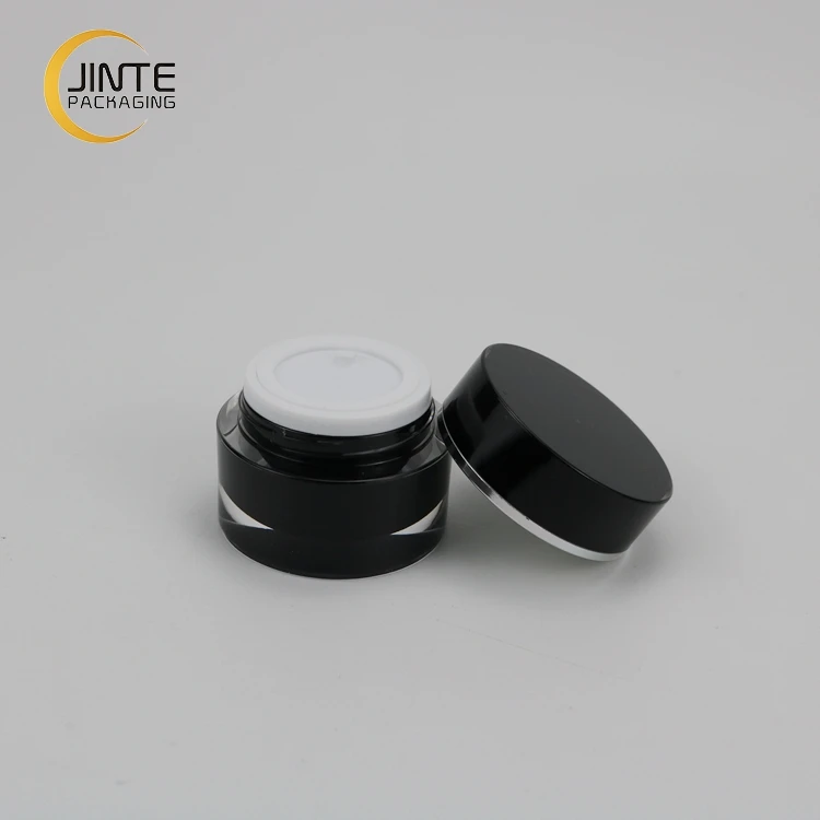 Hot Selling Cosmetic Packaging Double Wall Containers 5ml 10ml 15ml 50ml UV Nail Gel Jar Pot Acrylic