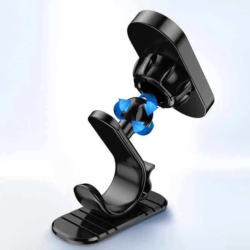 360 degree flexible universal magnetic car cell phone holder support custom logo metal phone holder for phones