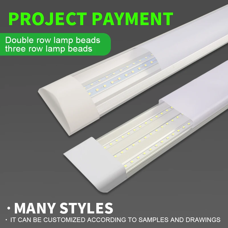 Алюминиевый светодиодный офисный светильник FeiHai из поликарбоната, осветительная арматура, светодиодная офисная арматура, светильник