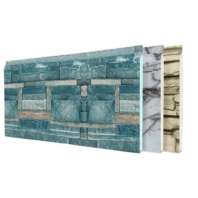 Quality Rock Wool Insulated Pu Polyurethane Sandwich Wall Panel (1600595582257)