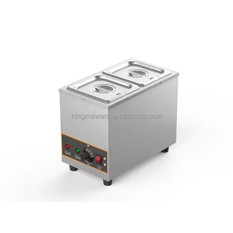 Kitchen Street Food Machines Commercial Chocolate cheese Melter Professional Electric Chocolate Melting Pot Machine