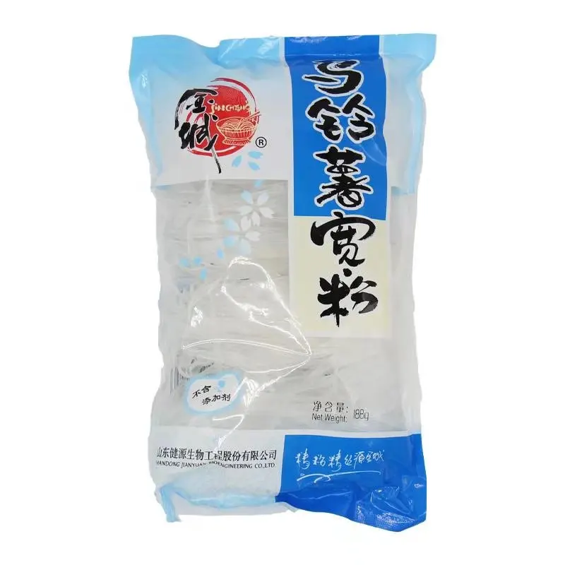 Вермишель для сладкого картофеля, высушенный первый сорт из Китая; Упаковка в пакеты SHN, гладкая коричневая твердая 0,5 сырая зерновая продукция