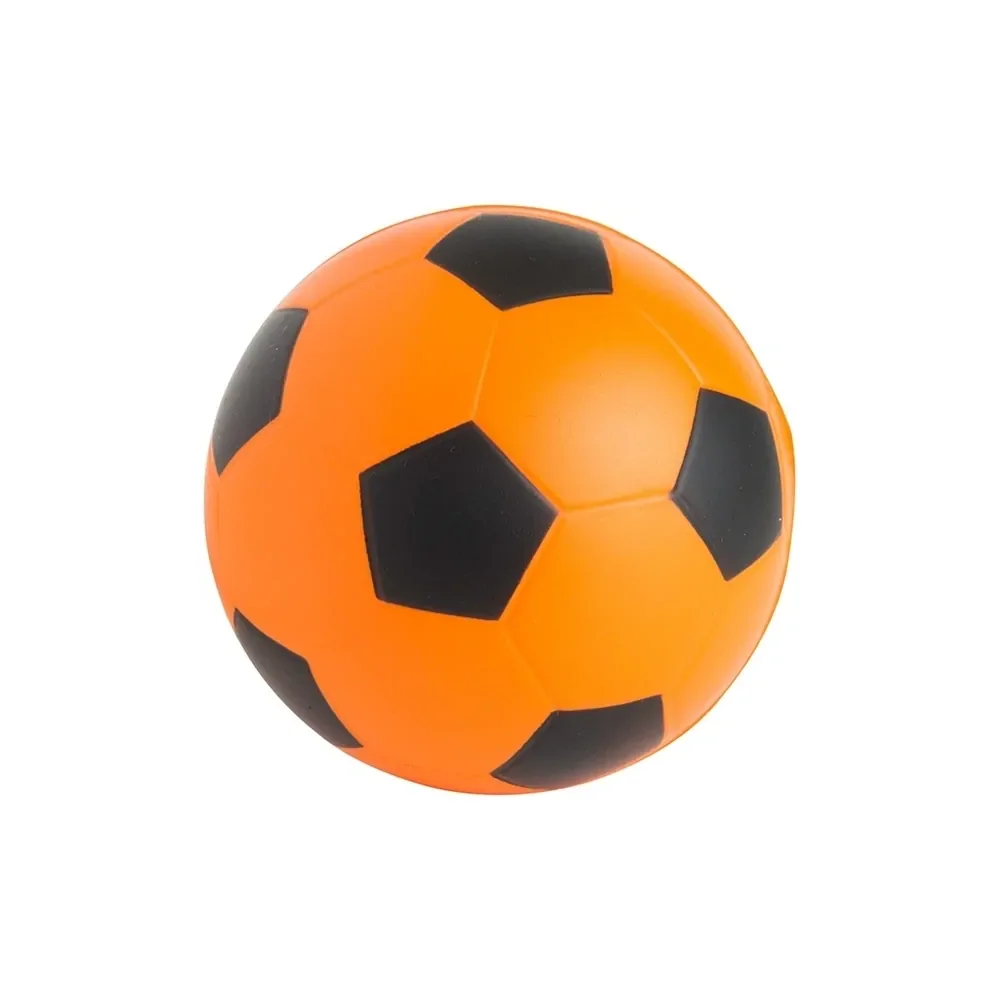 Eco Friendly Pu Foam 6.3CM Color Football Squeeze Toy Stress Reliever Antistress Ball For Kids