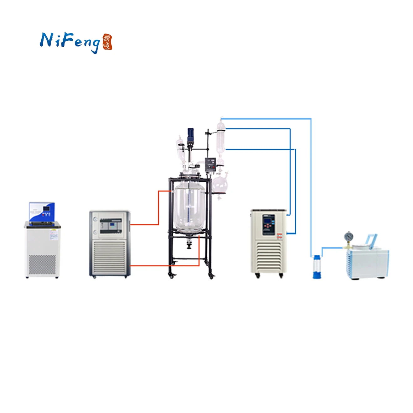 bio continuous flow reactor polymerization reactor glass reactor 50 liter jacketed