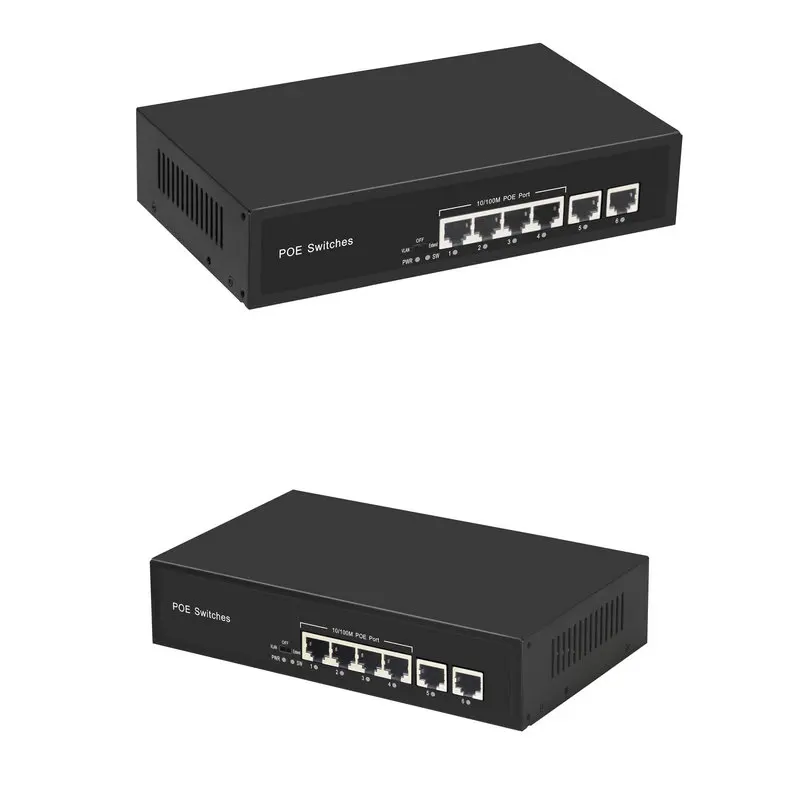 Switch Wholesale and Retail 4 port POE + 1 port Uplink Ethernet POE Switch