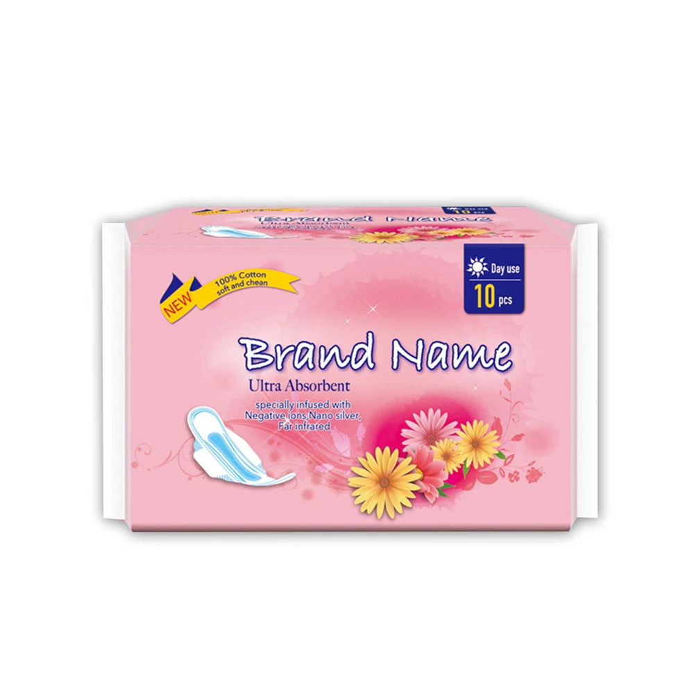 Wholesale Lady serviettes hygieniques Ultra Thin Female Period Pad Anion Sanitary Napkins
