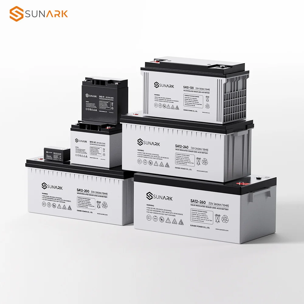 Factory Price SunArk Lead Acid Battery Sealant 200 Amp Hour Battery 200Ah 12V 200 Ah AGM Battery UPS