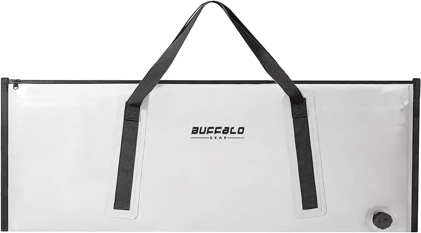 Buffalo Gear Insulated Larger Fish Cooler Bag 48*18in Leakproof Fishing kill Keep Ice Cold Fresh Portable Custom Fish Cooler Bag