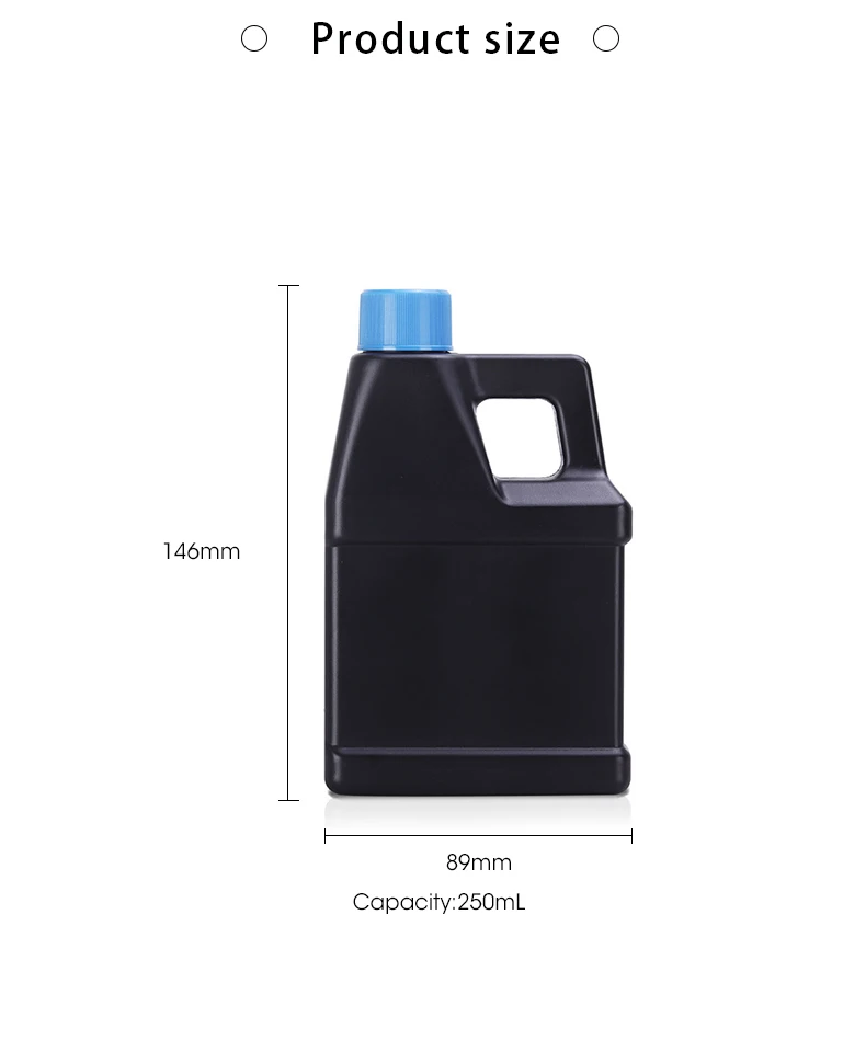 Wholesale HDPE Plastic Screw Cap Small Oil Drum Shape empty gasoline plastic engine oil bottle for motor oil
