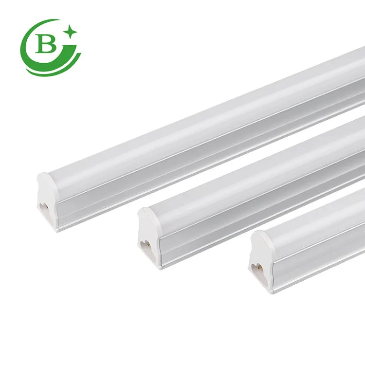 High power T5 bracket integrated 5w 9w 13w 18w led fluorescent tube lamp