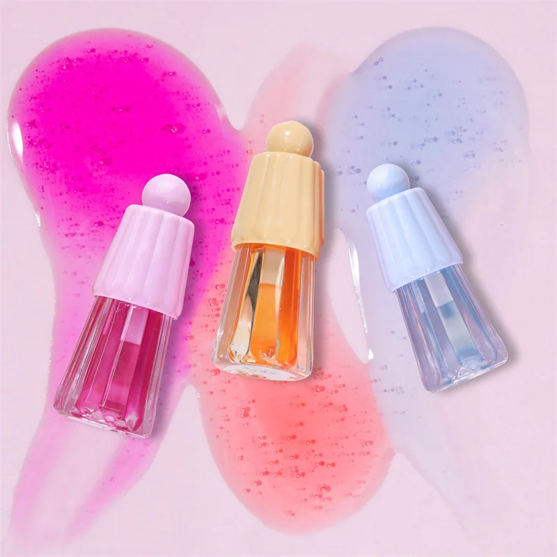 TY 06 New Arrival Wholesale Price Vegan Private Label Custom Hydrate Not Sticky Colorful Smooth Moisturizing  Lip Oil