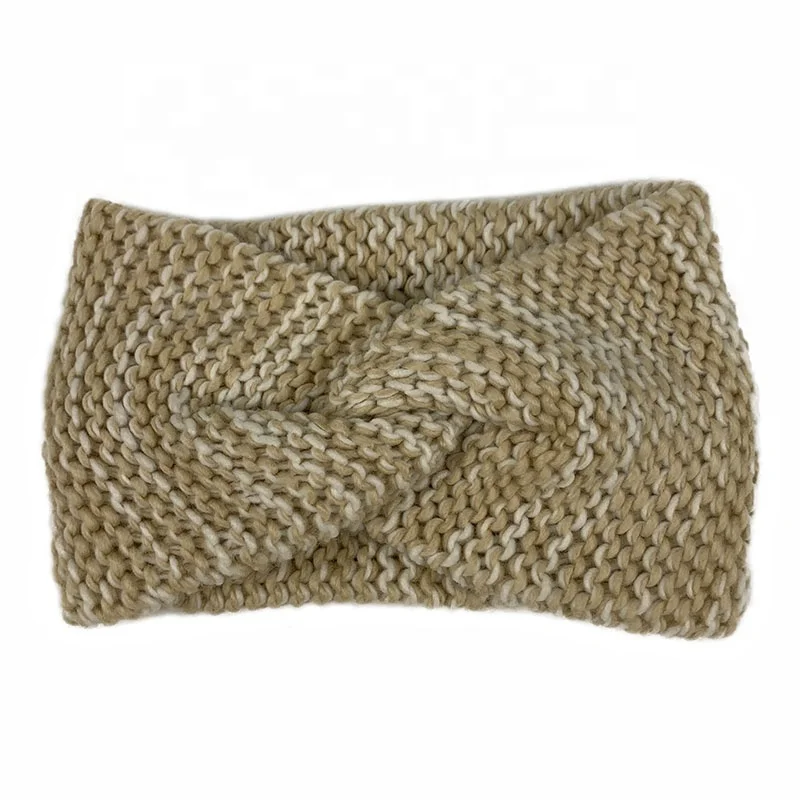 
Autumn And Winter Style Cross Headbands Widen Knitted Hair Band For Women Hair Accessories 