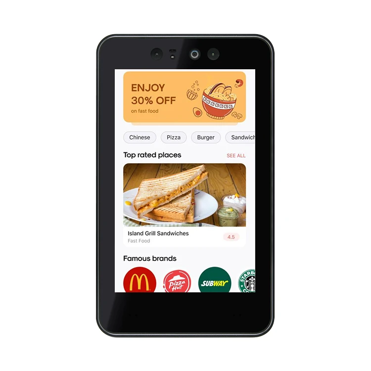 Android 8,1 медицинский планшет с обработки вызовов настенное крепление 10 дюймов NFC планшетный ПК с системой андроида