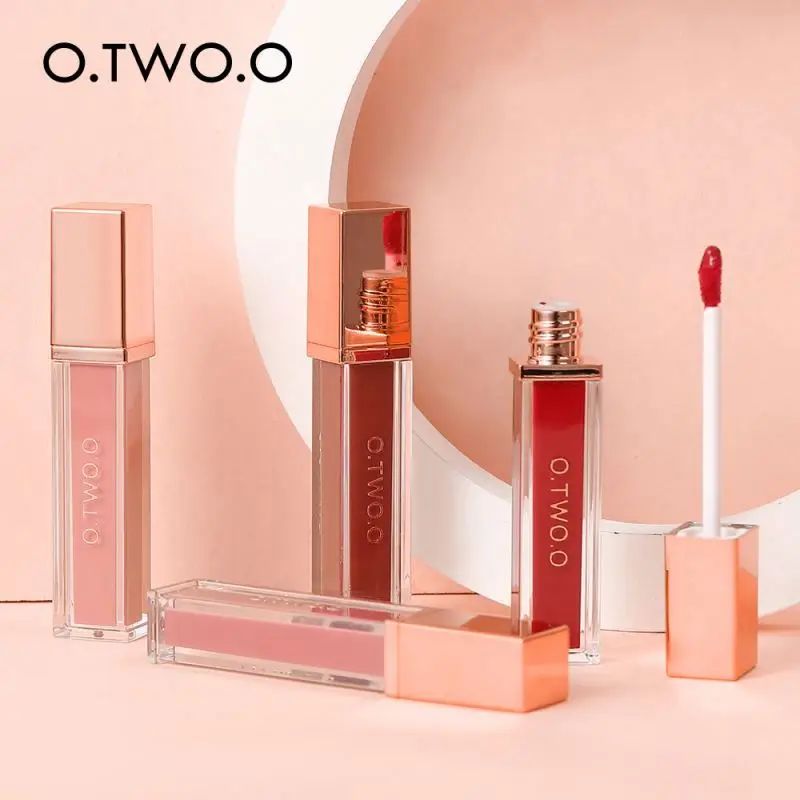 Oem O.two.o Oem Odm High Pigmented Waterproof Long Lasting Matte Liquid Lipstick Non-stick Cup Private Label O.two.o Oem Odm High