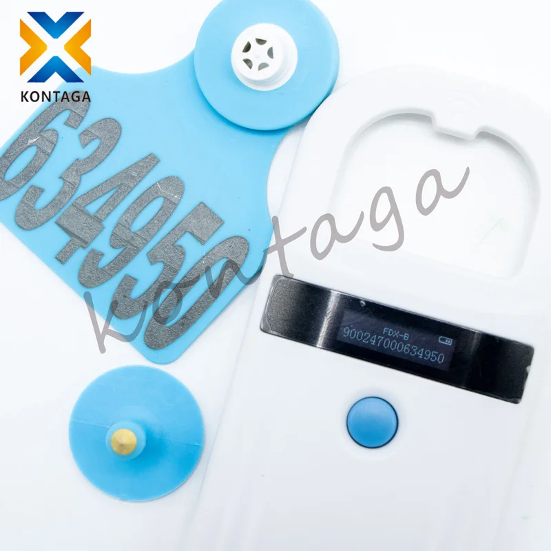 Rfid Fdx Animal Ear Tag Electronic Ear Tag 134.2khz Livestock Pig Sheep Cattle