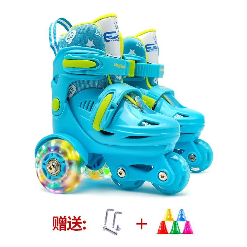 quad roller skate wheels with bearings quad roller skates aluminum chassis Double roller skates