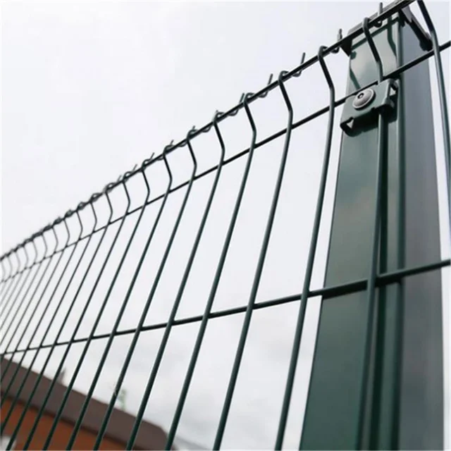 3D Bending Curved Welded Security Wire Mesh Fencing Outdoor Jardin Panel Fence for Garden Buildings & Commercial Spaces